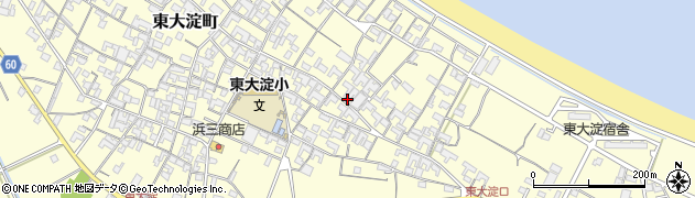 三重県伊勢市東大淀町307周辺の地図