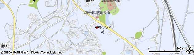 岡山県倉敷市藤戸町藤戸1343周辺の地図