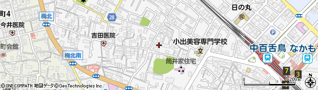 大阪府堺市北区中百舌鳥町4丁471周辺の地図