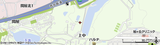 奈良県香芝市上中1266周辺の地図
