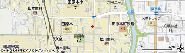 奈良県磯城郡田原本町365-1周辺の地図