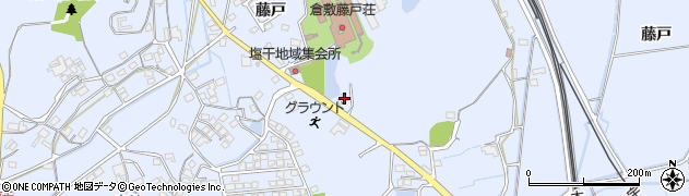 岡山県倉敷市藤戸町藤戸1366周辺の地図