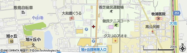 奈良県香芝市上中784周辺の地図