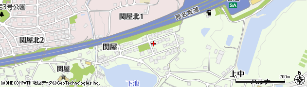 奈良県香芝市上中1268周辺の地図