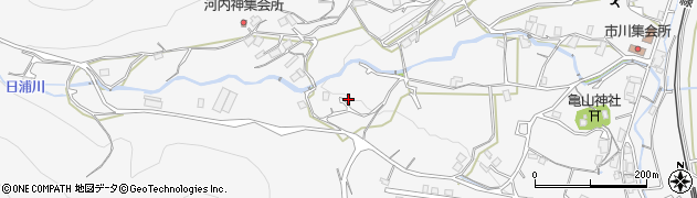 広島県広島市安佐北区白木町市川1857周辺の地図