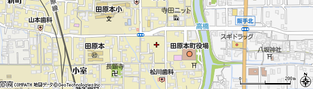 奈良県磯城郡田原本町360-3周辺の地図