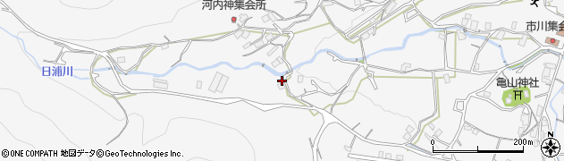 広島県広島市安佐北区白木町市川1863周辺の地図