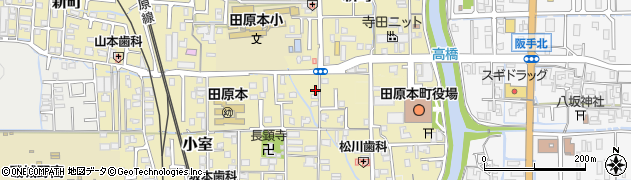 奈良県磯城郡田原本町365-6周辺の地図