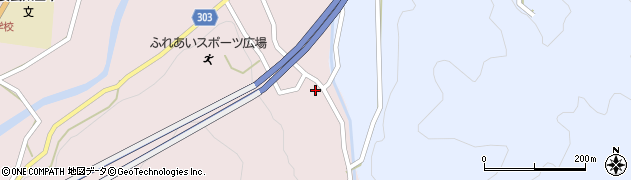 広島県山県郡安芸太田町上筒賀1095周辺の地図
