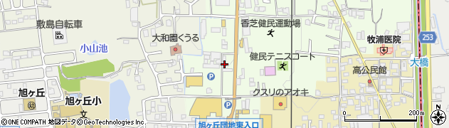奈良県香芝市上中785周辺の地図