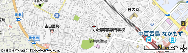 大阪府堺市北区中百舌鳥町4丁46-5周辺の地図