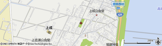 上成公園周辺の地図