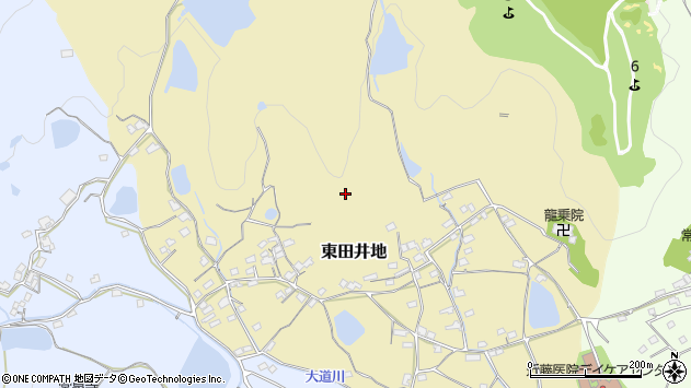 〒706-0312 岡山県玉野市東田井地の地図