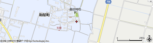 三重県松阪市和屋町697周辺の地図