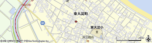 三重県伊勢市東大淀町215周辺の地図