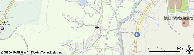 岡山県浅口市鴨方町本庄1358周辺の地図
