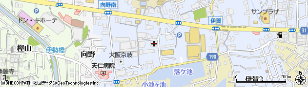 青山デイサービス伊賀周辺の地図