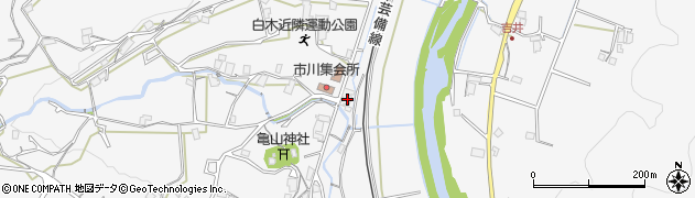 広島県広島市安佐北区白木町市川1594周辺の地図