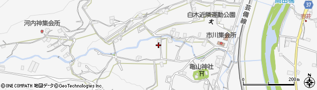 広島県広島市安佐北区白木町市川2238周辺の地図