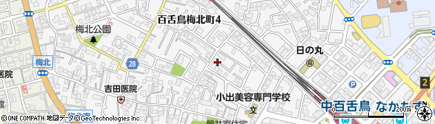 大阪府堺市北区中百舌鳥町4丁436周辺の地図