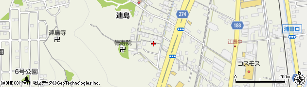 岡山県倉敷市連島町連島677周辺の地図