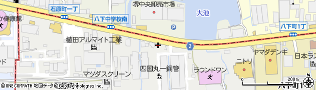 りらくる　堺中央環状店周辺の地図