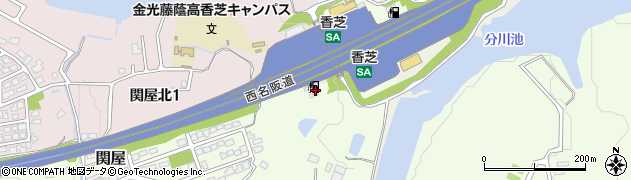 奈良県香芝市上中1340周辺の地図