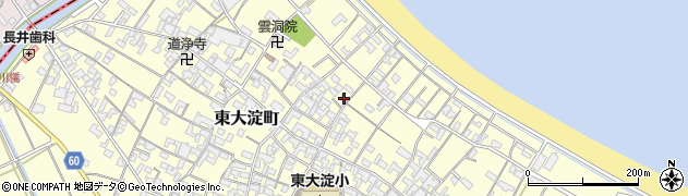 三重県伊勢市東大淀町281周辺の地図