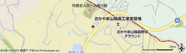 岡山県浅口市金光町下竹1780周辺の地図