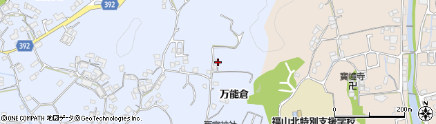 広島県福山市駅家町万能倉1661周辺の地図