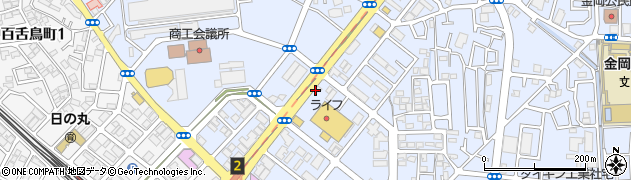 トヨタレンタリース新大阪なかもず駅前店周辺の地図