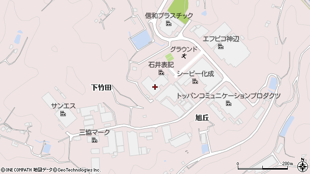 〒720-2113 広島県福山市神辺町旭丘の地図