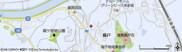 岡山県倉敷市藤戸町藤戸1418周辺の地図