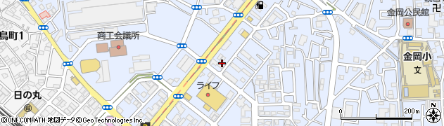 株式会社三洋産業　大阪支店周辺の地図