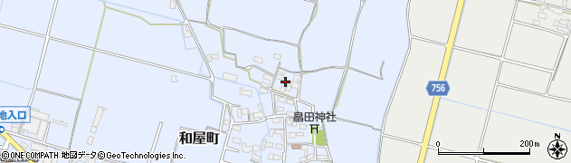 三重県松阪市和屋町722周辺の地図