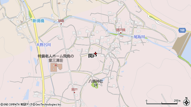 〒714-0004 岡山県笠岡市関戸の地図