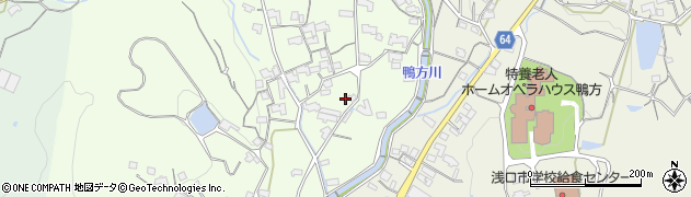 岡山県浅口市鴨方町本庄1662周辺の地図