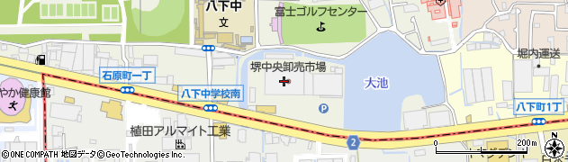 大起水産回転寿司 堺店周辺の地図