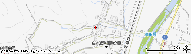 広島県広島市安佐北区白木町市川1506周辺の地図