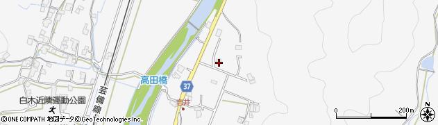 広島県広島市安佐北区白木町市川127周辺の地図