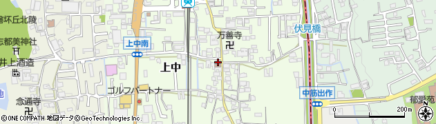 奈良県香芝市上中299周辺の地図
