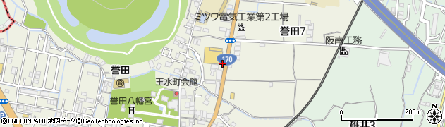 株式会社サンプラザ　誉田店周辺の地図