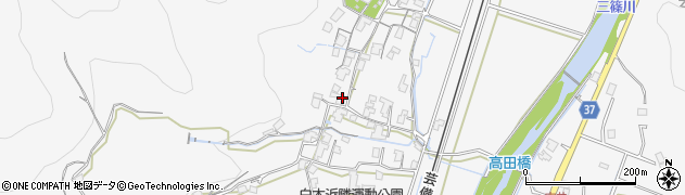 広島県広島市安佐北区白木町市川1306周辺の地図