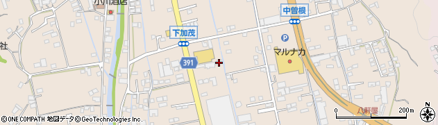 広島県福山市加茂町下加茂27周辺の地図