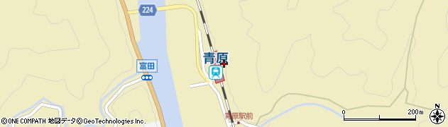 島根県鹿足郡津和野町周辺の地図