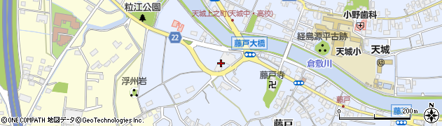 岡山県倉敷市藤戸町藤戸41周辺の地図
