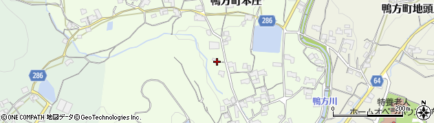 岡山県浅口市鴨方町本庄1798周辺の地図
