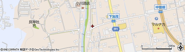 広島県福山市加茂町下加茂308周辺の地図