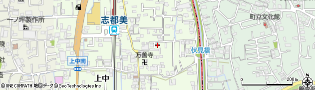 奈良県香芝市上中440周辺の地図