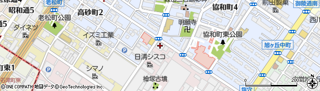 株式会社朝日商店周辺の地図